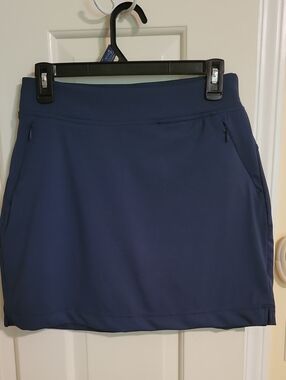 Navy Blue Athletic Skort